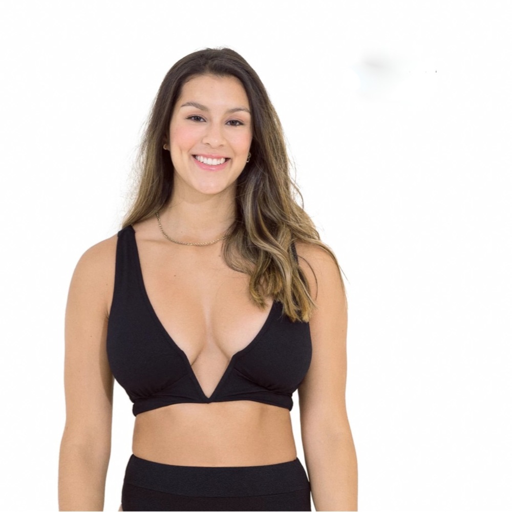 NWT Maaji Parade Reversible Triangle Bikini Top